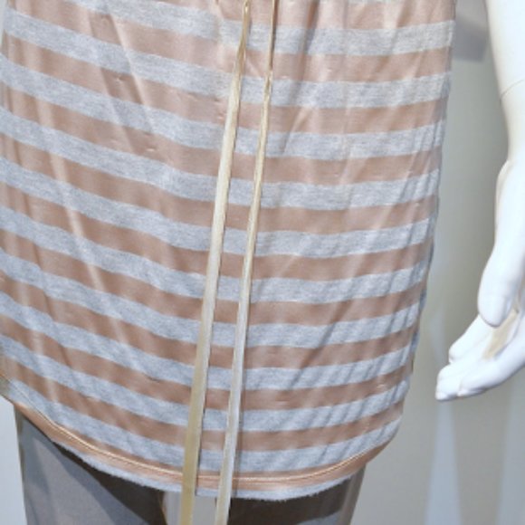 Vintage 10-Striped Cowl Neck Tunique - Picture 3 of 7